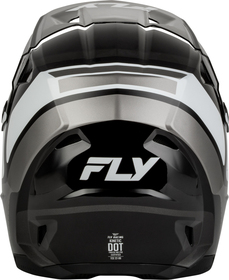 Casque cross Enfant Fly Racing Kinetic Scrap Noir 2027 Derrière