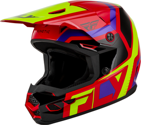 Casque cross Enfant Fly Racing Kinetic Scrap Rouge 2027