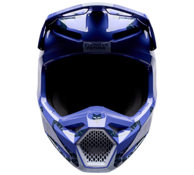 Casque cross Enfant Fox V1 Diffuse Violet 2026 Devant