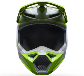 Casque cross Enfant Fox V1 Frame Gris 2027 Devant