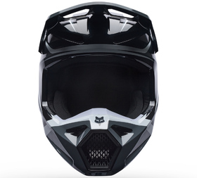 Casque cross Enfant Fox V1 Frame Noir 2027 Devant