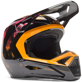 Casque cross Enfant Fox V1 Kairos Noir 2026
