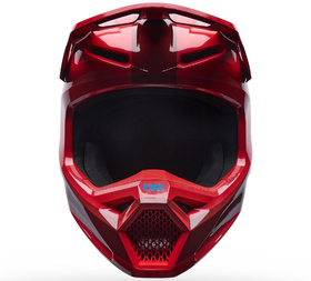 Casque cross Enfant Fox V1 Raid Rouge 2027 Devant