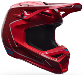 Casque cross Enfant Fox V1 Raid Rouge 2027