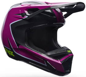 Casque cross Enfant Fox V1 Raid Violet 2027