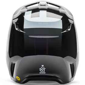 Casque cross Enfant Fox V1 Shield Noir 2026 Derrière