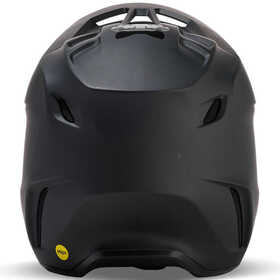 Casque cross Enfant Fox V3 Solid Noir Mat 2024 Derrière