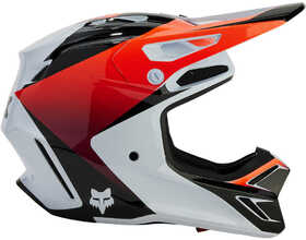 Casque cross Enfant Fox V3 Streak Blanc 2024