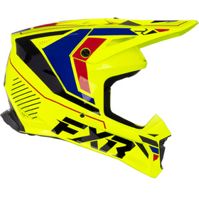 Casque cross Enfant FXR Apex Voltage 2027 Côté