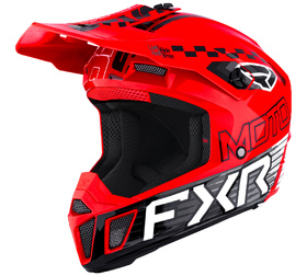 Casque cross Enfant FXR Clutch Rouge 2026