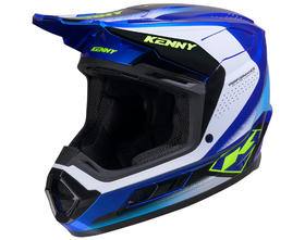 Casque cross Enfant Kenny Performance Blue 2027 Côté