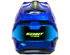 Casque cross Enfant Kenny Performance Blue 2027 Derrière