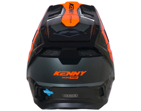Casque cross Enfant Kenny Performance Orange 2027 Derrière