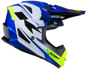 Casque cross Enfant Kenny Track Speed Neon Blue 2026
