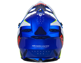 Casque cross Enfant Pull-In Master Blue 2026 Derrière