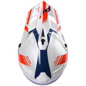 Casque cross Enfant Pull-In Race Patriot 2024 Dessus