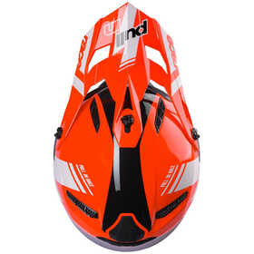 Casque cross Enfant Pull-In Race Neon Red 2024 Dessus