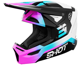Casque cross Enfant Shot Furious Rocket Rose 2027