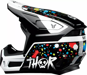 Casque cross Enfant Thor Fleet Splat 2025 Côté