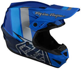 Casque cross Enfant Troy Lee Designs GP Nova Bleu 2023 Côté