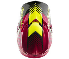 Casque cross Enfant Troy Lee Designs GP Pro Segment Fuchsia 2026 Dessus