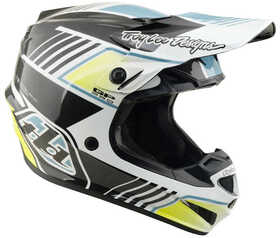 Casque cross Enfant Troy Lee Designs GP Pro Segment Gris 2026 Côté
