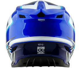 Casque cross Enfant Troy Lee Designs GP Shutter Bleu 2026 Derrière