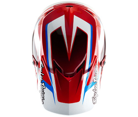 Casque cross Enfant Troy Lee Designs GP Shutter Rouge 2026 Dessus
