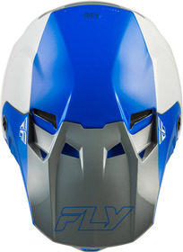 Casque cross Fly Racing Formula CC Glide Bleu 2027 Dessus
