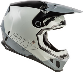 Casque cross Fly Racing Formula CC Glide Gris 2027 Côté