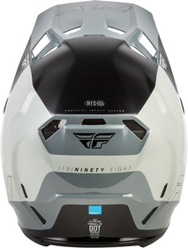 Casque cross Fly Racing Formula CC Glide Gris 2027 Derrière