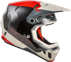 Casque cross Fly Racing Formula CC Glide Rouge 2027 Côté
