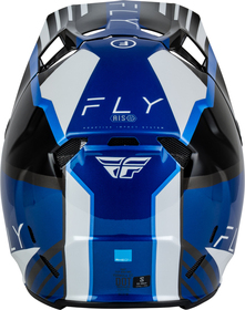Casque cross Fly Racing Formula CC Strike Bleu 2027 Derrière