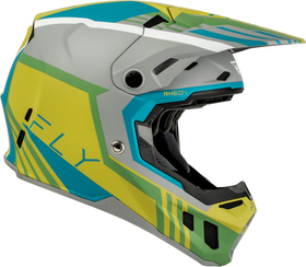 Casque cross Fly Racing Formula CC Strike Gris 2027 Côté