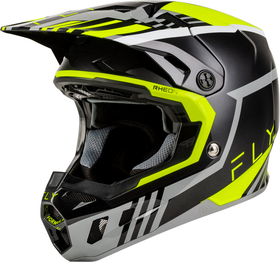 Casque cross Fly Racing Formula CC Strike Jaune Fluo 2027