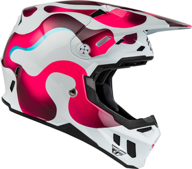 Casque cross Fly Racing Formula CC Vibe 2027 Côté