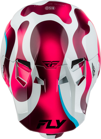 Casque cross Fly Racing Formula CC Vibe 2027 Dessus