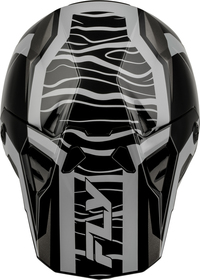 Casque cross Fly Racing Formula CP Charge Noir 2027 Dessus