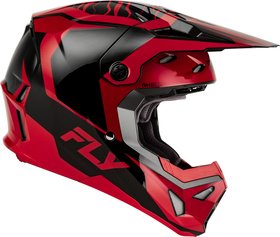 Casque cross Fly Racing Formula CP Charge Rouge 2027 Côté