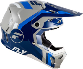 Casque cross Fly Racing Formula CP Seal Bleu 2027 Côté