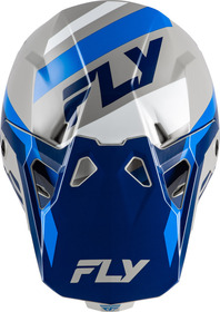 Casque cross Fly Racing Formula CP Seal Bleu 2027 Dessus