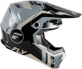 Casque cross Fly Racing Formula CP Seal Noir 2027 Côté