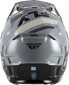 Casque cross Fly Racing Formula CP Seal Noir 2027 Derrière