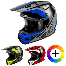 Casque cross Fly Racing Kinetic Crest 2027