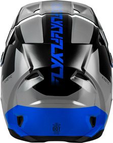 Casque cross Fly Racing Kinetic Crest Bleu 2027 Derrière