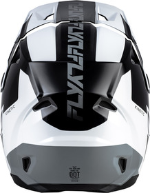 Casque cross Fly Racing Kinetic Crest Noir 2027 Derrière