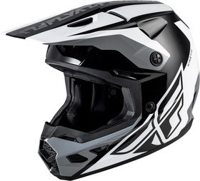 Casque cross Fly Racing Kinetic Crest Noir 2027