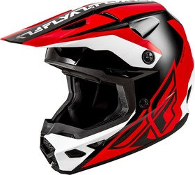 Casque cross Fly Racing Kinetic Crest Rouge 2027
