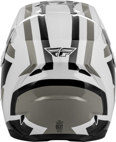 Casque cross Fly Racing Kinetic Sync Blanc 2027 Derrière