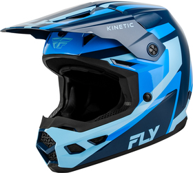 Casque cross Fly Racing Kinetic Sync Bleu 2027
